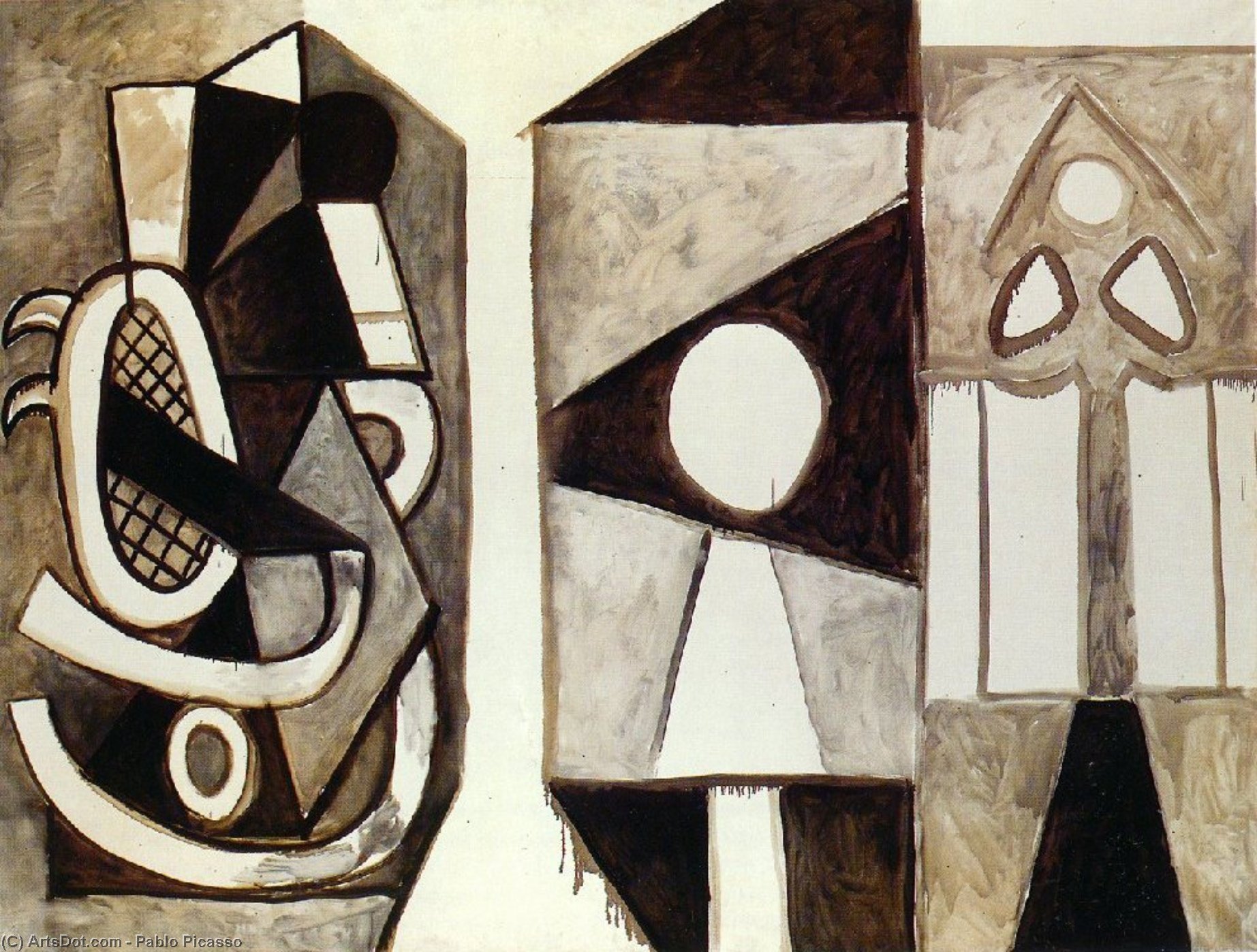 Überraschendes Wohnzimmer — Pablo Picasso