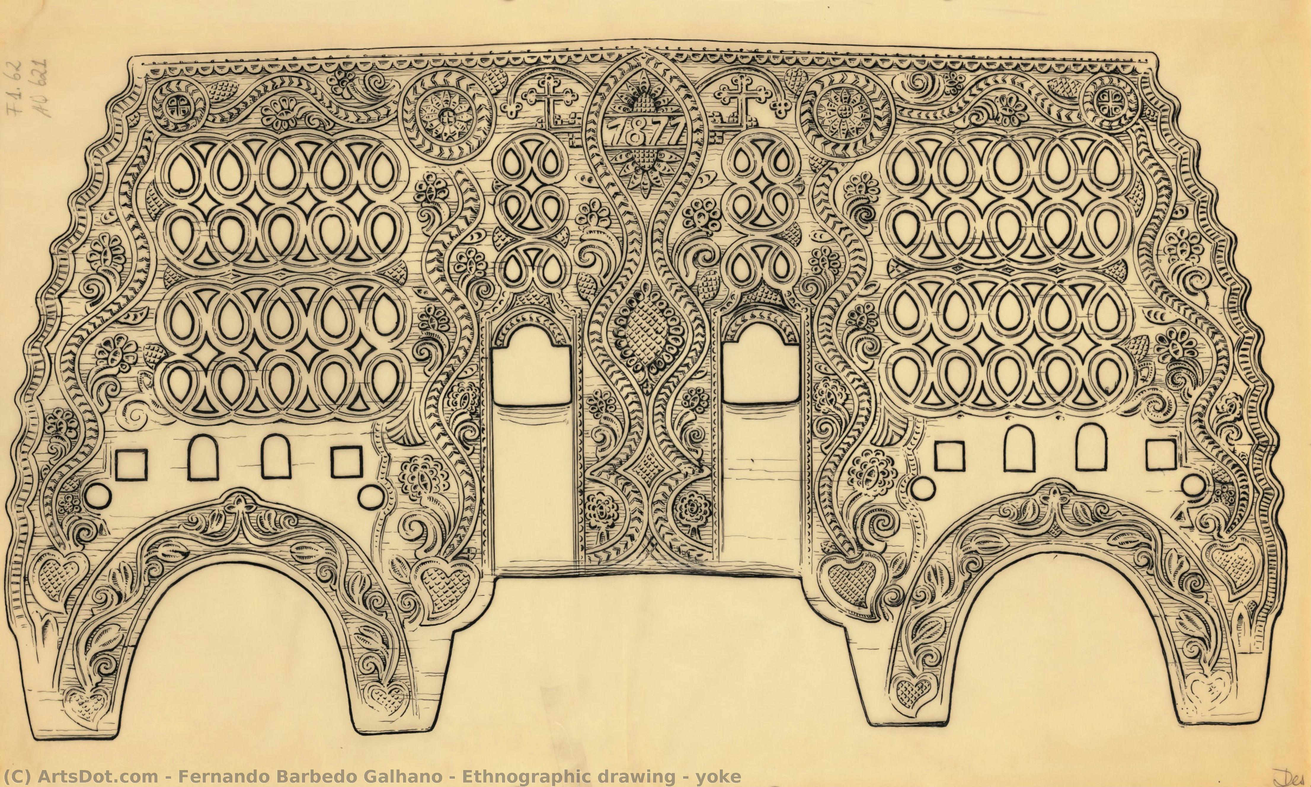 Ethnographic Drawing - Yoke — Fernando Barbedo Galhano