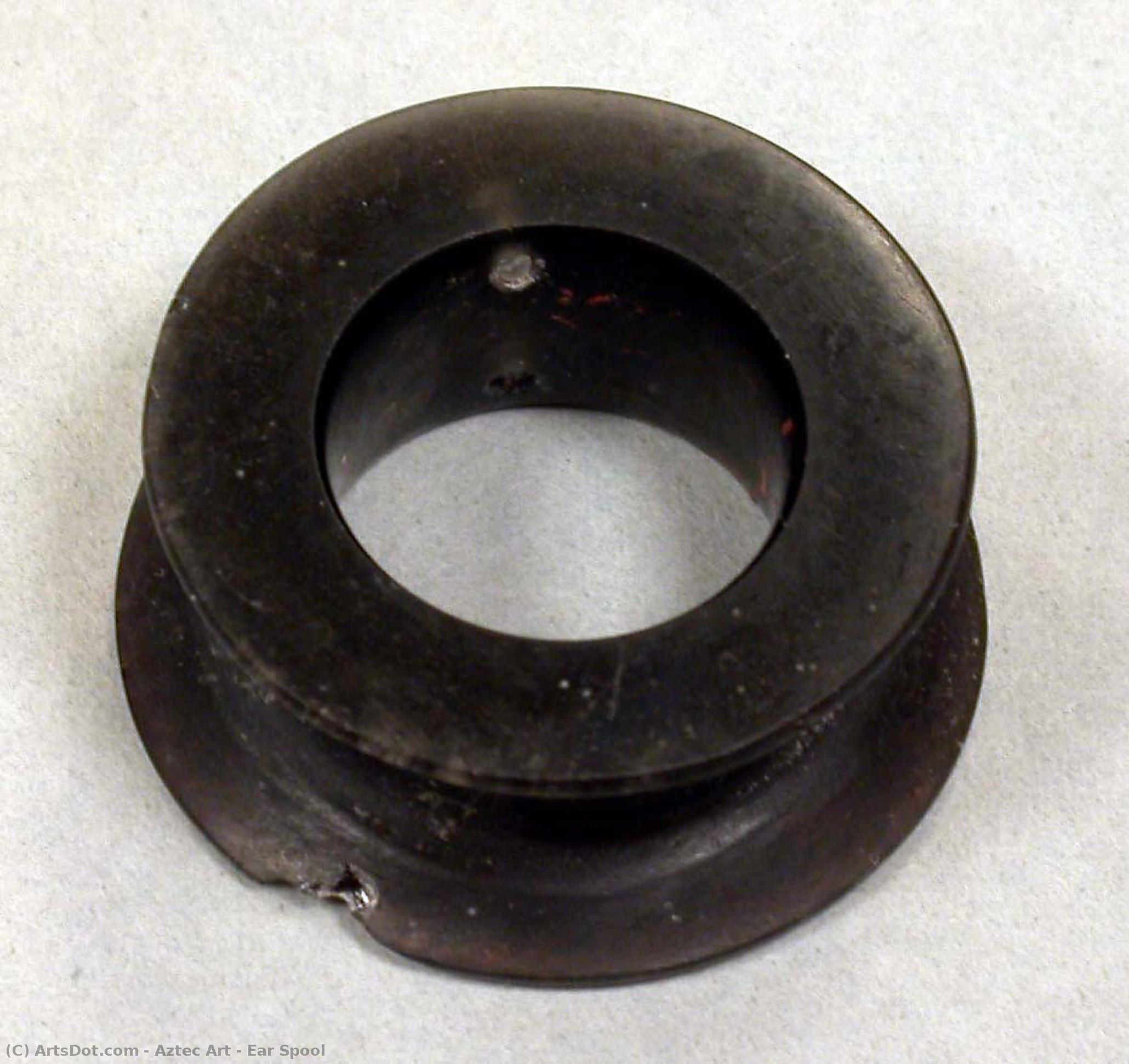 Ear Spool — Aztec Empire