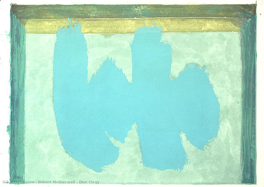 Blue Elegy — Robert Motherwell