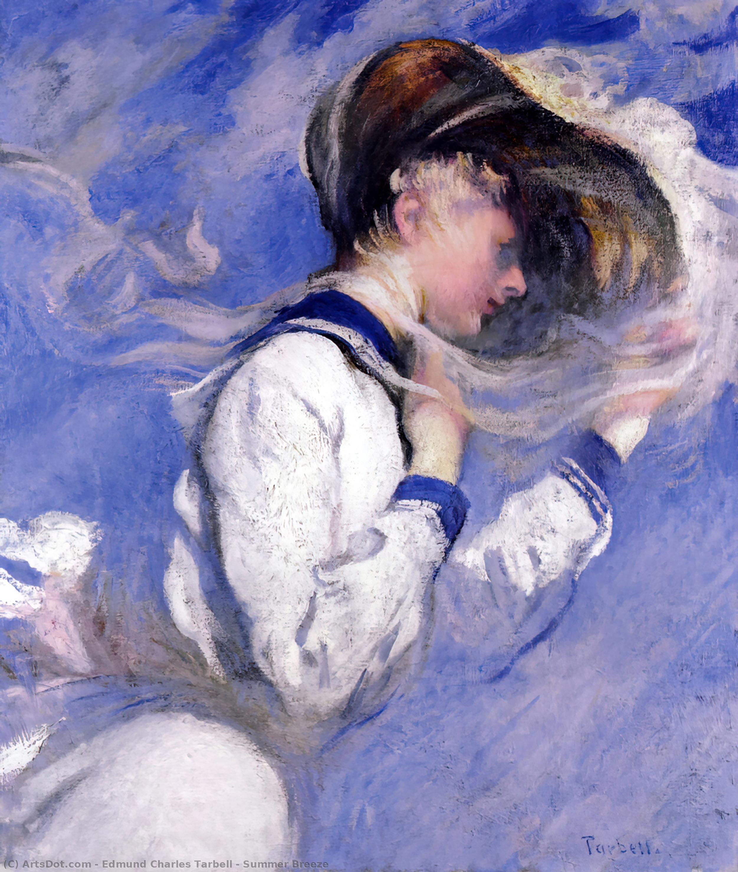 Summer Breeze — Edmund Tarbell