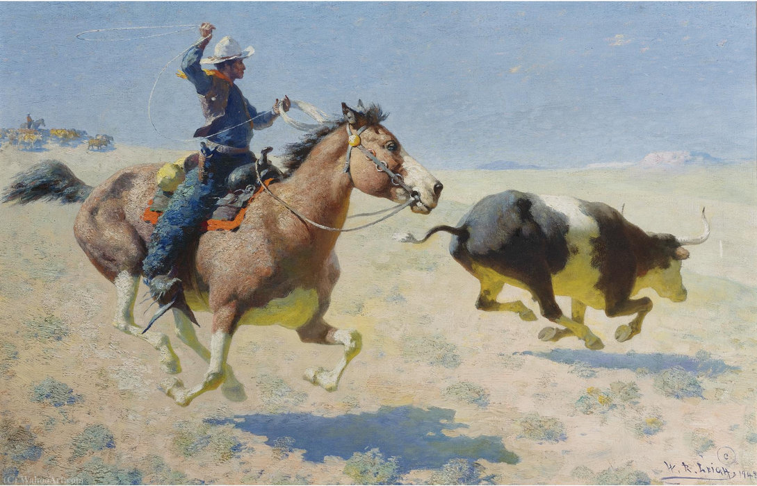 The Troublemaker — William Robinson Leigh