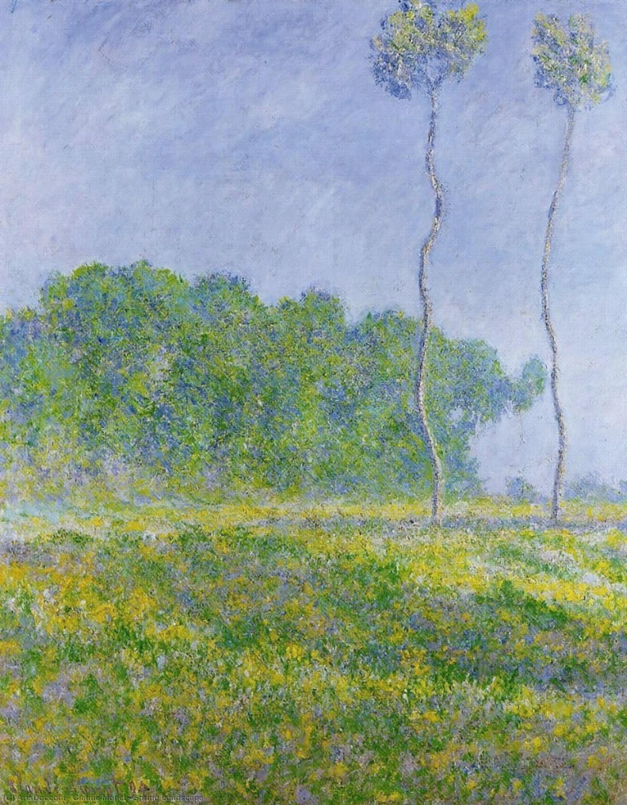 Spring Landscape — Claude Monet