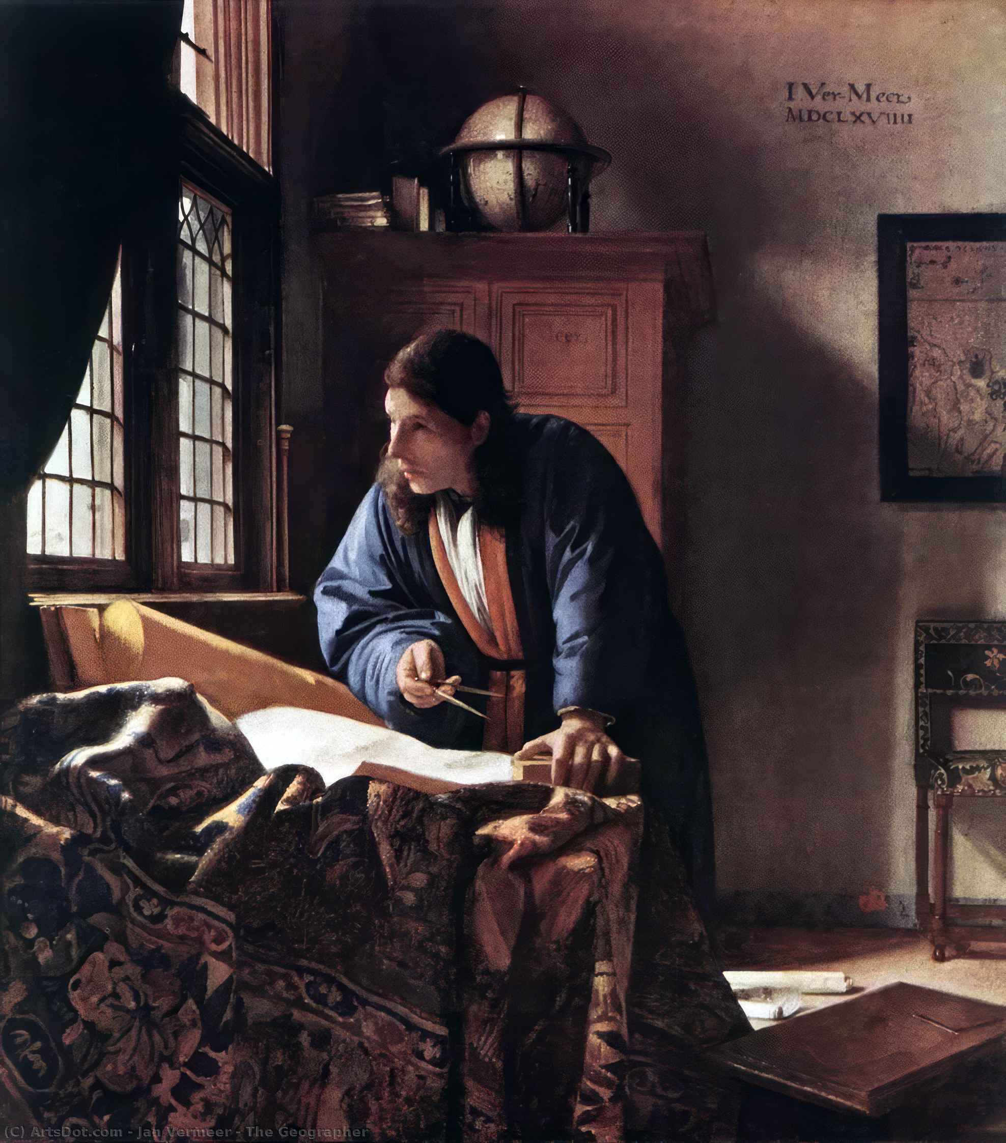 Der Geograph — Johannes Vermeer
