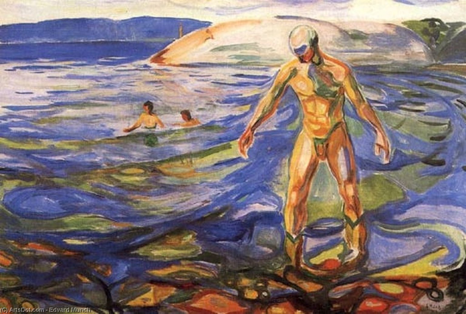 Bathing Man — Edvard Munch
