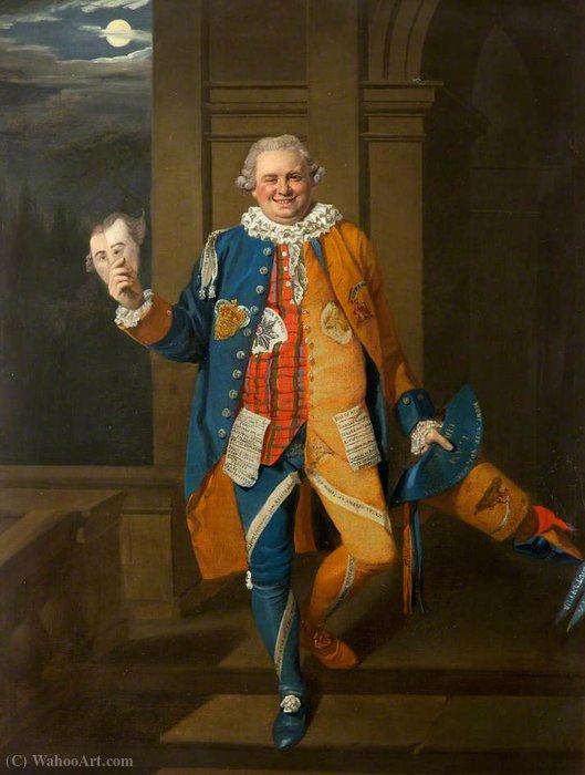 A Gentleman In Masquerade Costume — Johann Zoffany