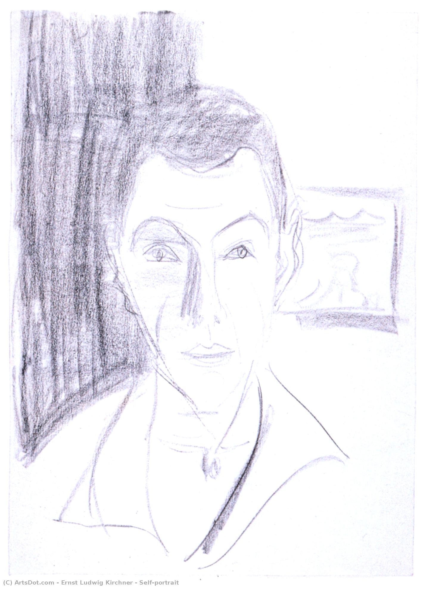 Self#portrait — Ernst Ludwig Kirchner