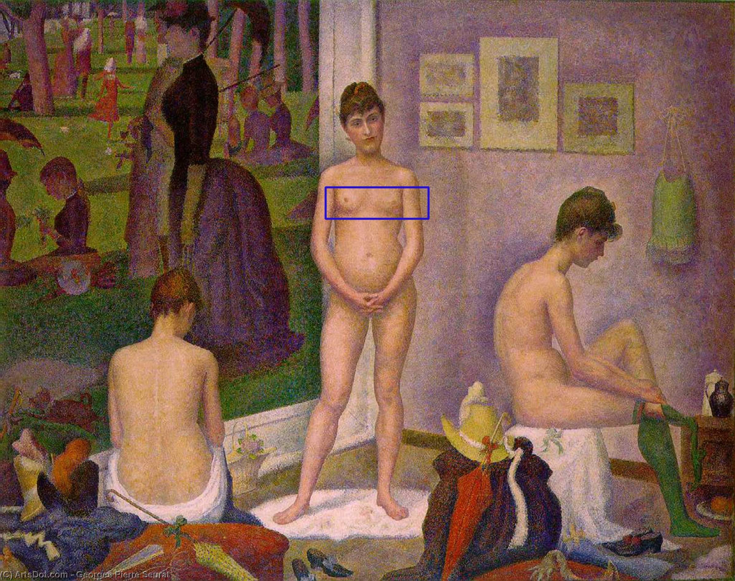 Models — Georges Seurat