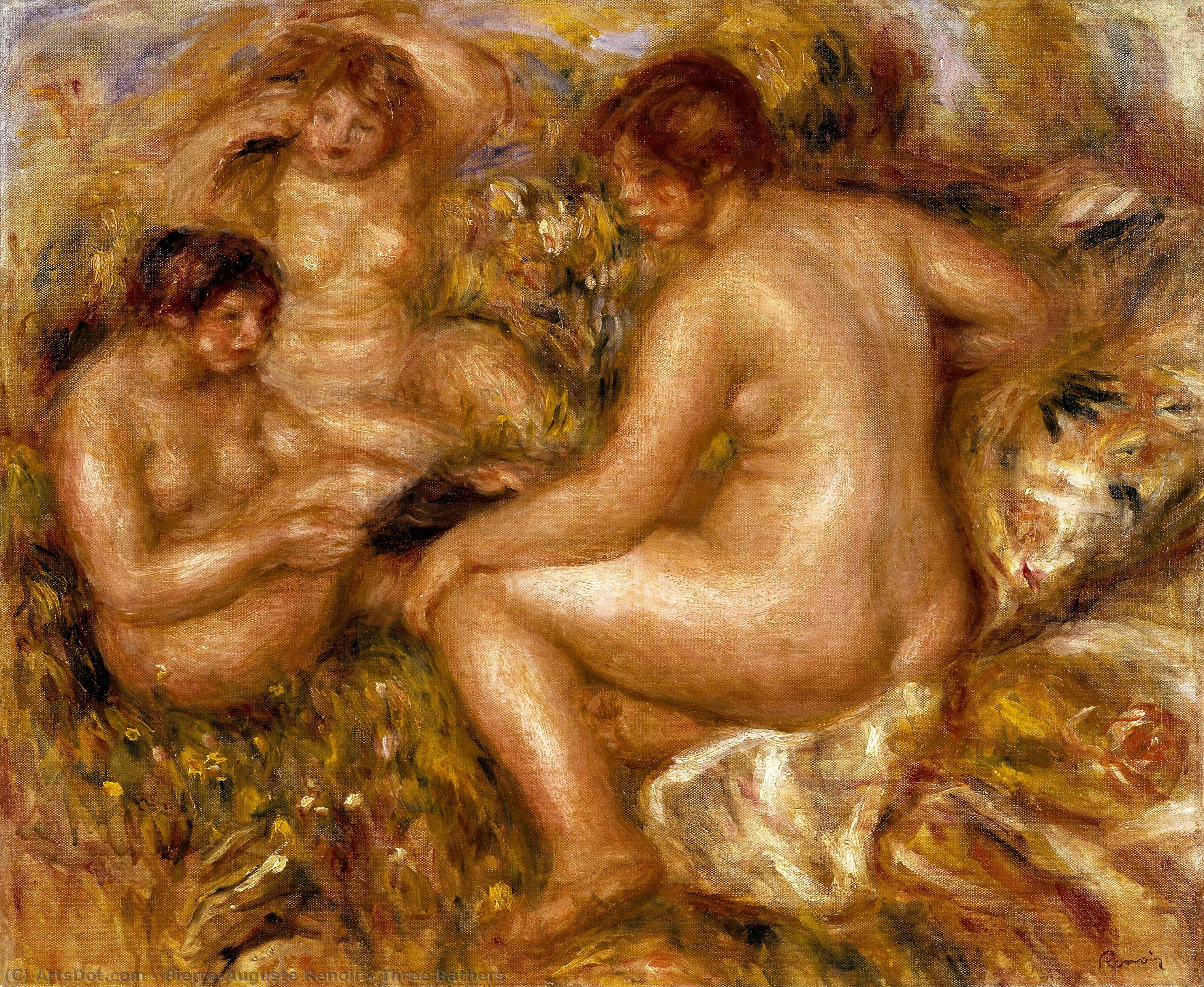 Drei Bäder — Pierre-auguste Renoir