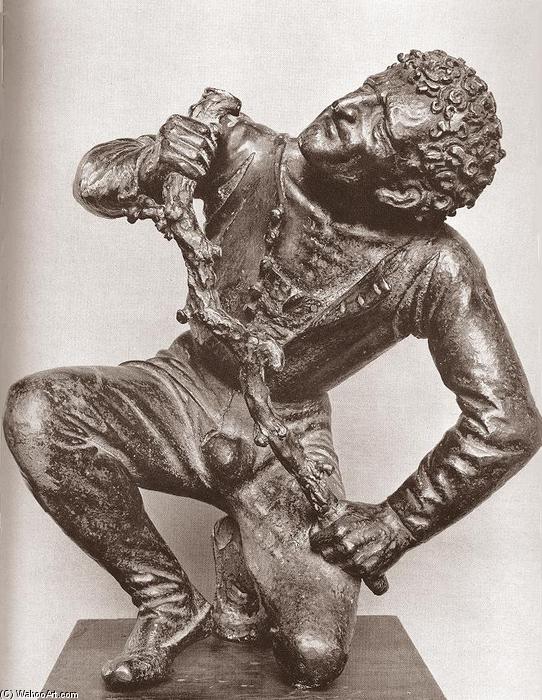 Kneeling Man — Peter The Elder Vischer
