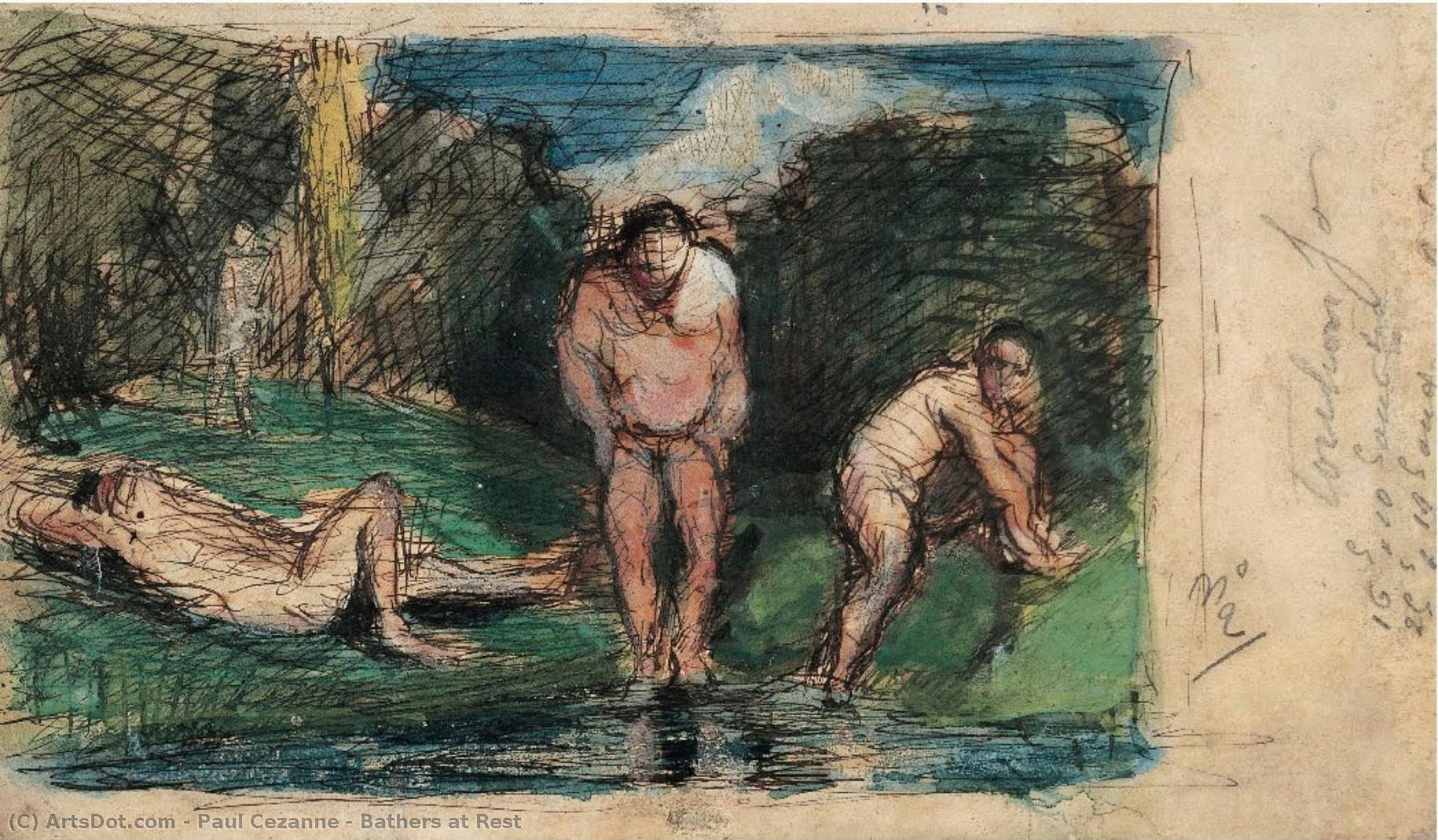 I Bagni — Paul Cézanne