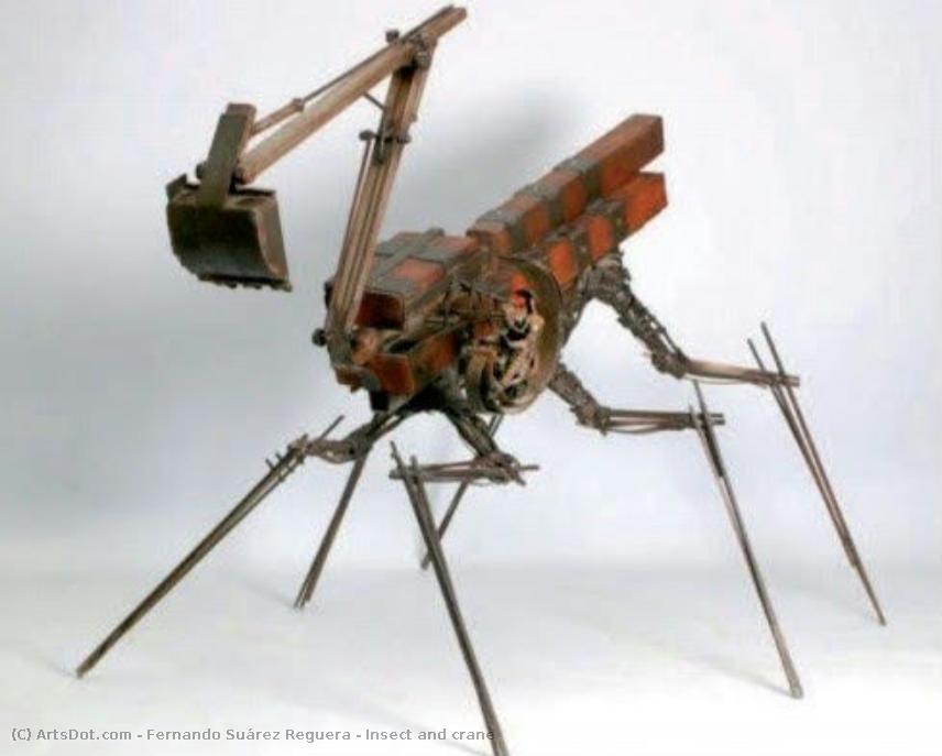 Insect And Crane — Fernando Suárez Reguera