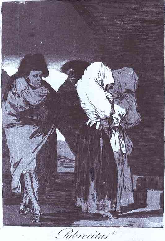 Capricho 22 Pobrecitas! (poor Little One!) — Goya