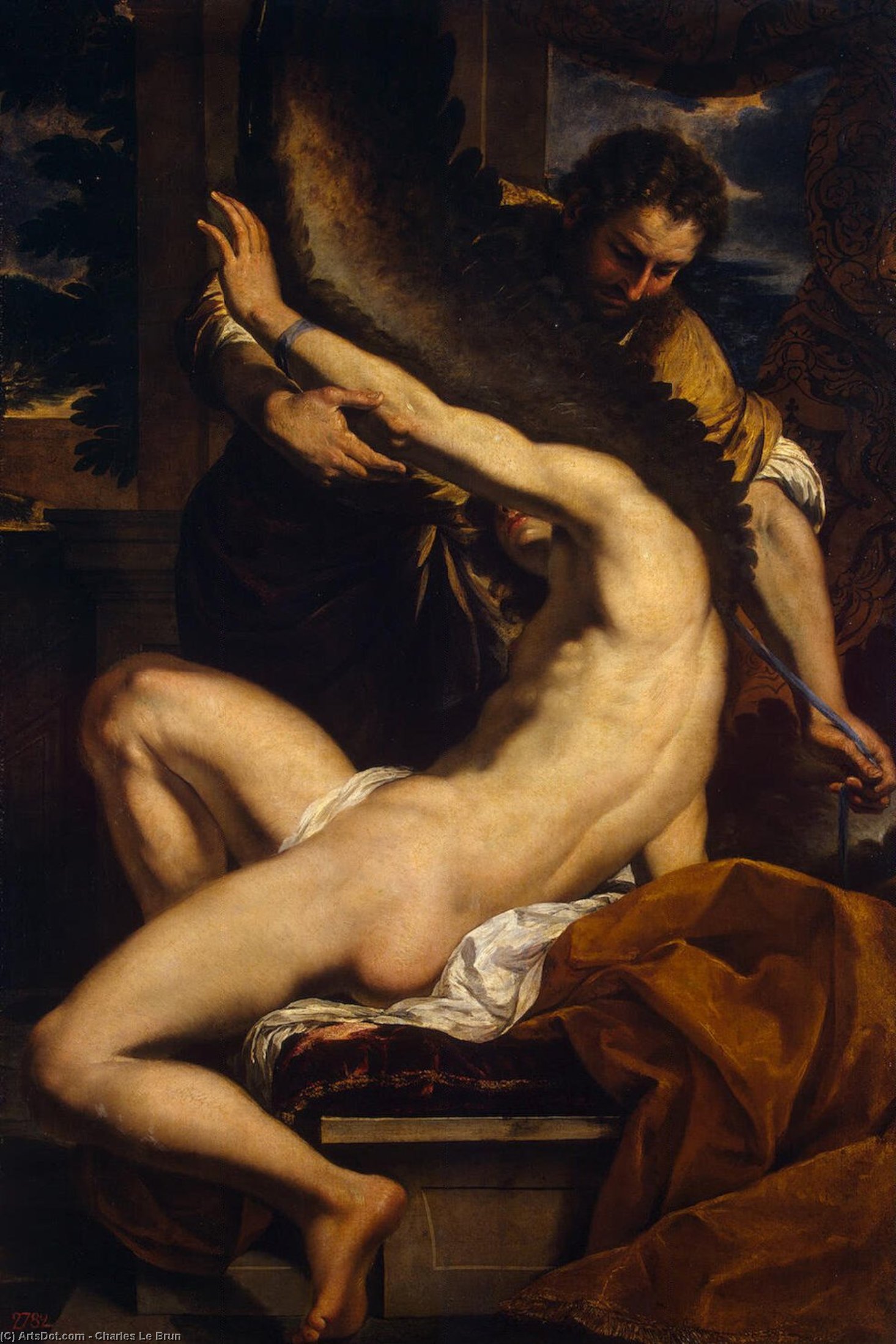 Daedalus And Icarus — Charles Le Brun