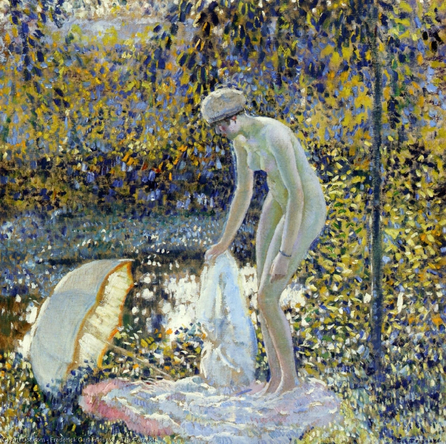 Parasol — Frederick Carl Frieseke