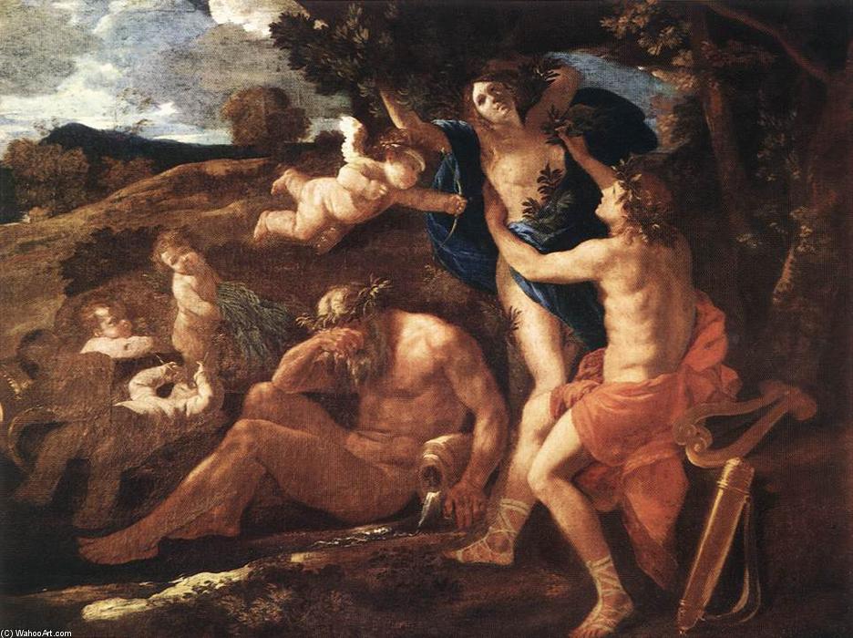 Apollo E Dafne — Nicolas Poussin