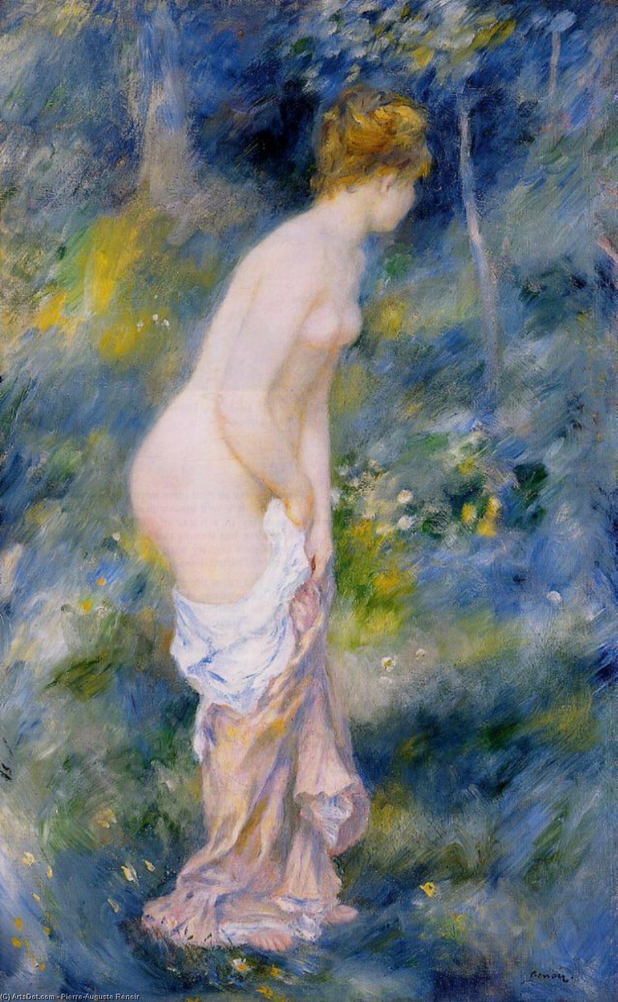 Stående Bader — Pierre-auguste Renoir