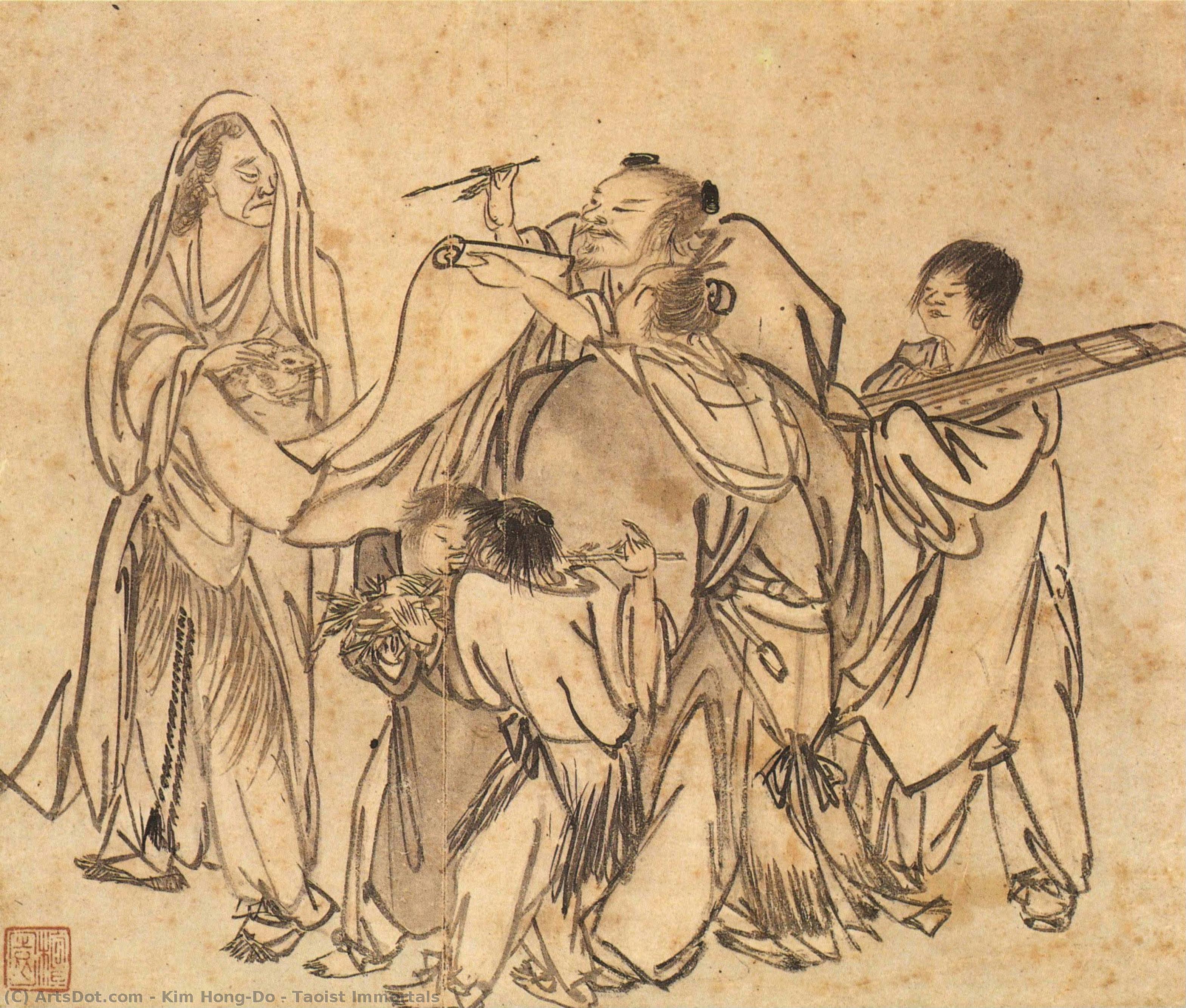 Taoist Immortals — Kim Hong-do