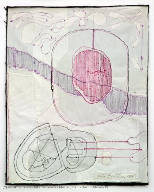 Medeic Callisthenic Moves Iv — Geta Brătescu