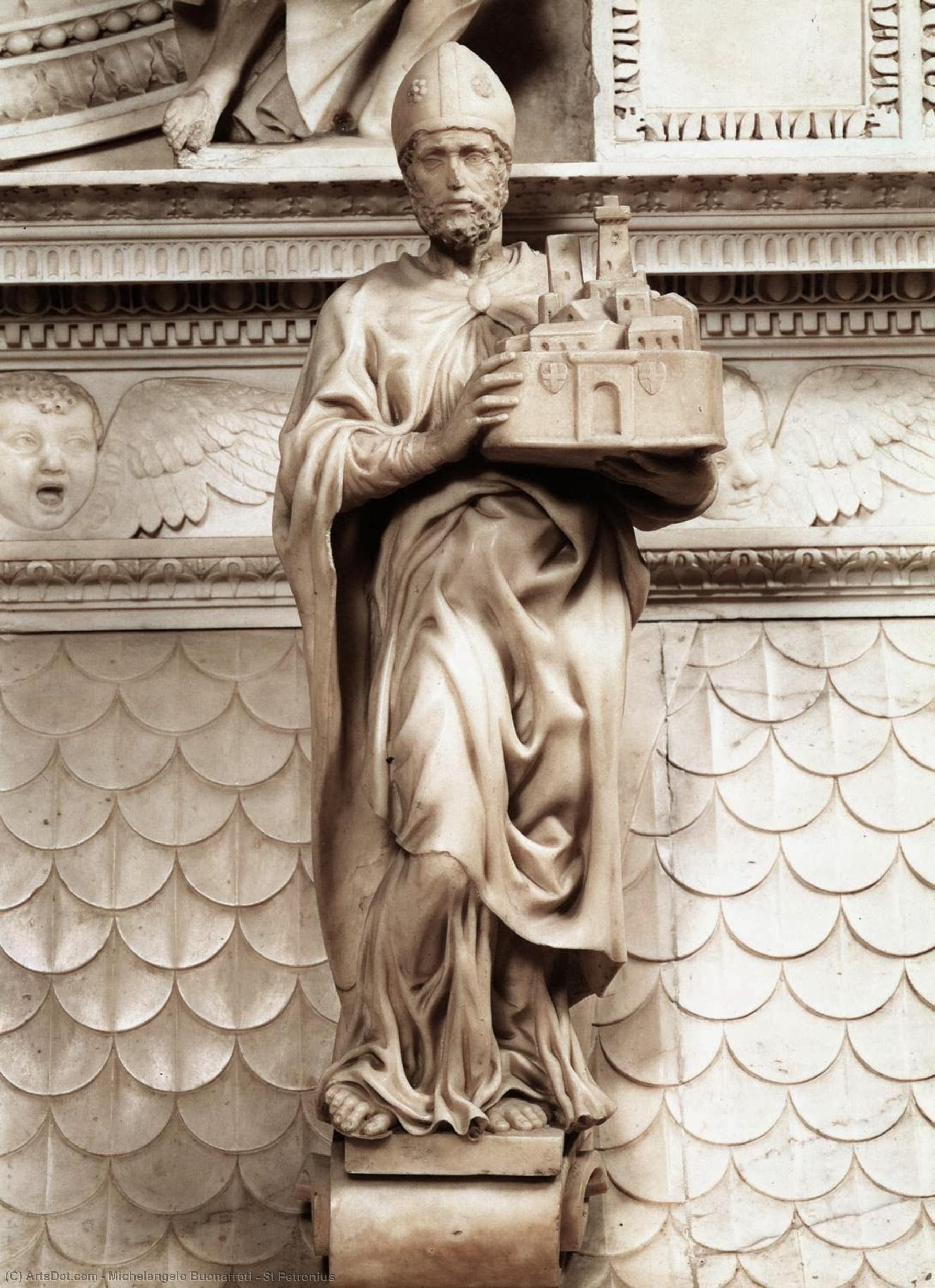 St Petronius — Michelangelo Buonarroti
