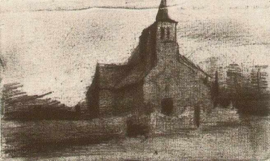 St. Martin's Church At Tongelre — Vincent Van Gogh