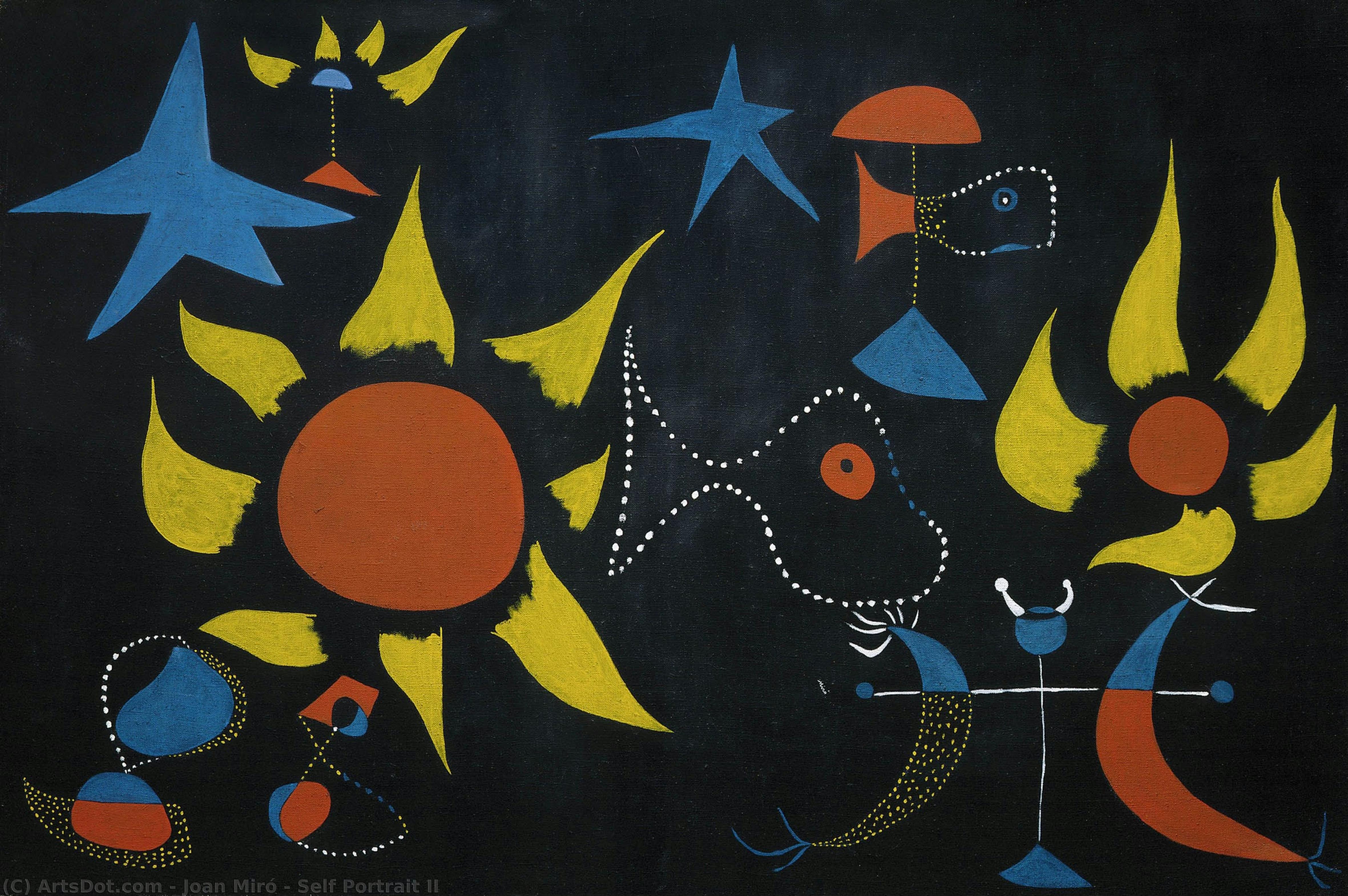 Autoritratto Ii — Joan Miró