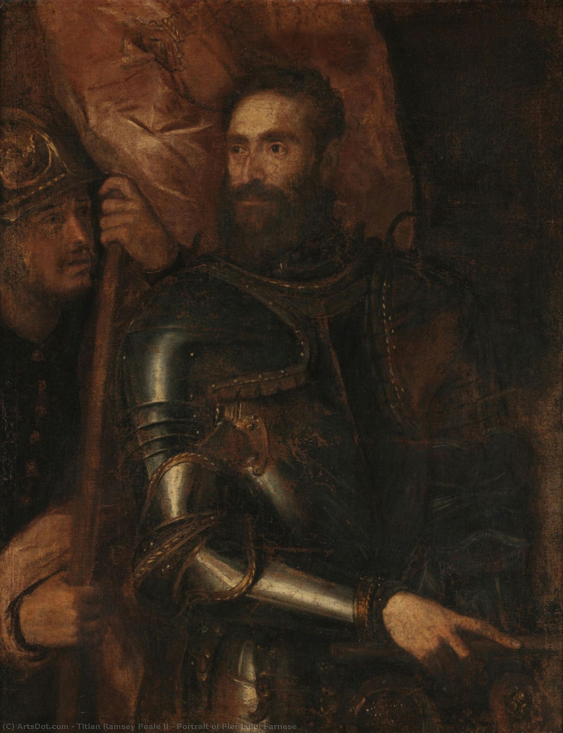 Pier Luigi Farnesesi Portresi — Titian Ramsay Peale Ii