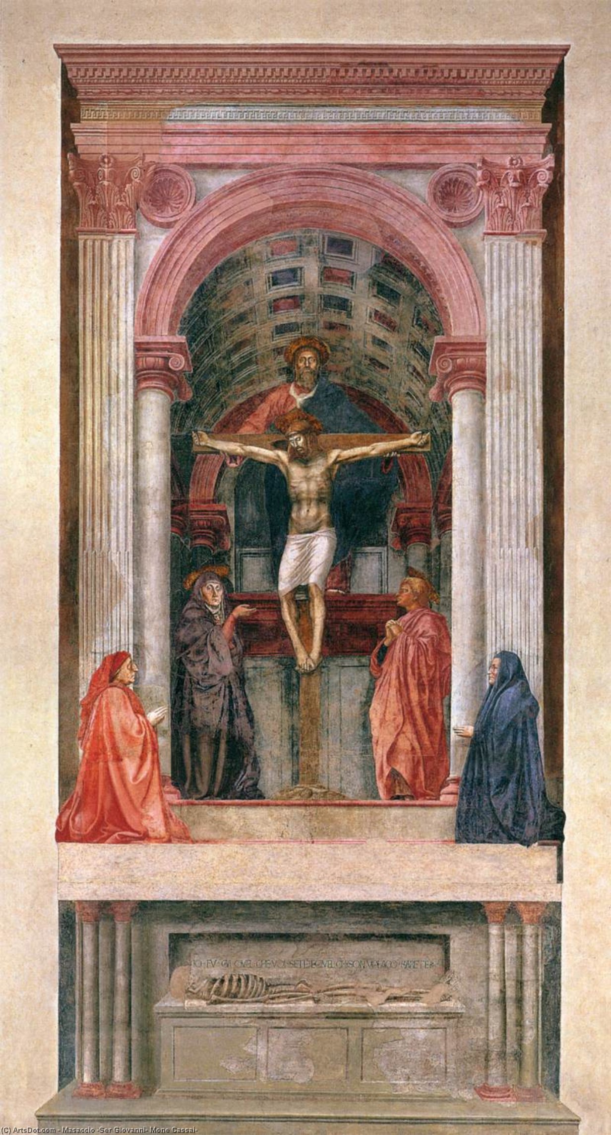 Trinity — Masaccio
