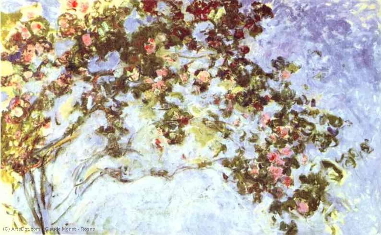 Roses — Claude Monet