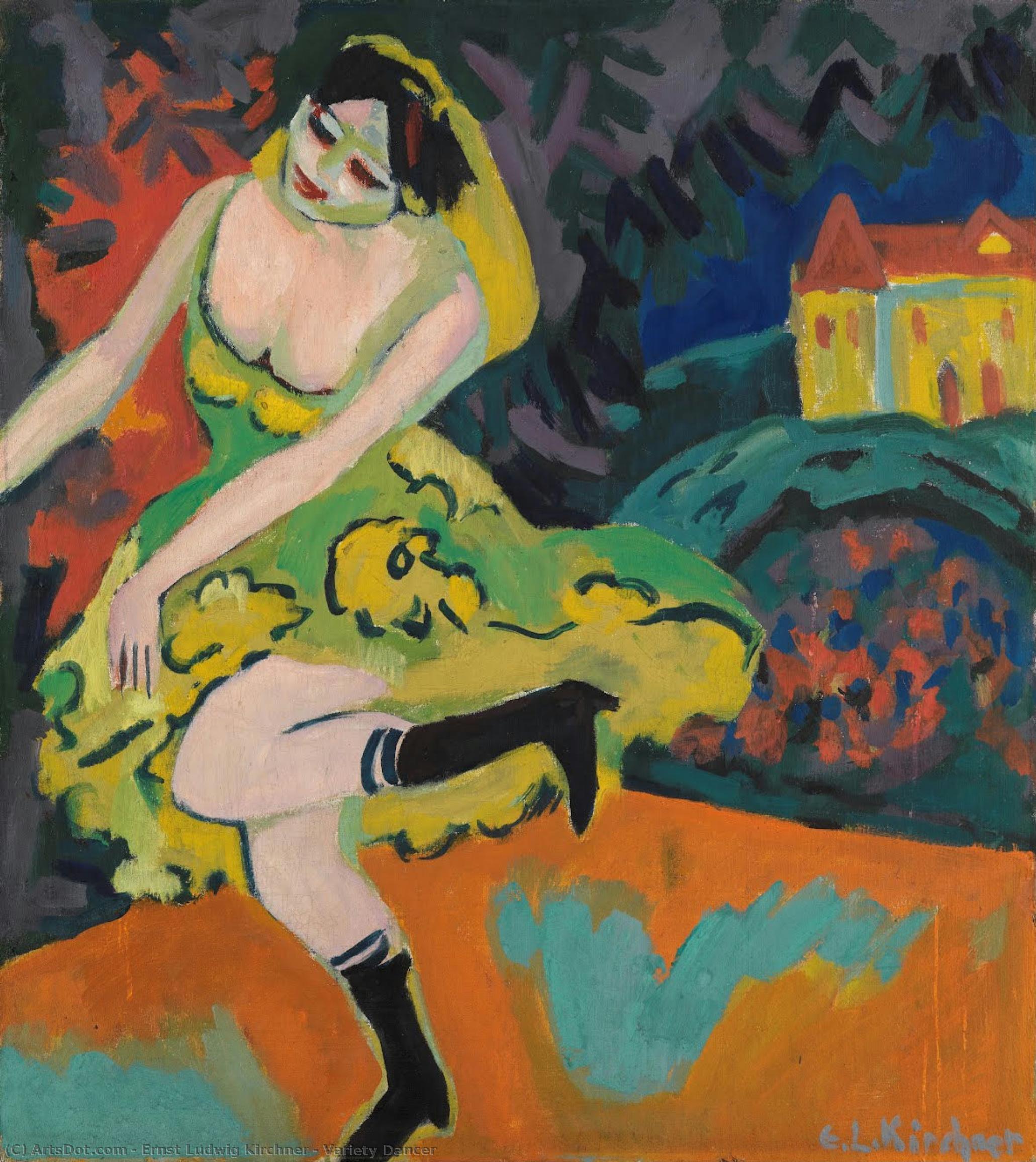 Variety Dancer — Ernst Ludwig Kirchner