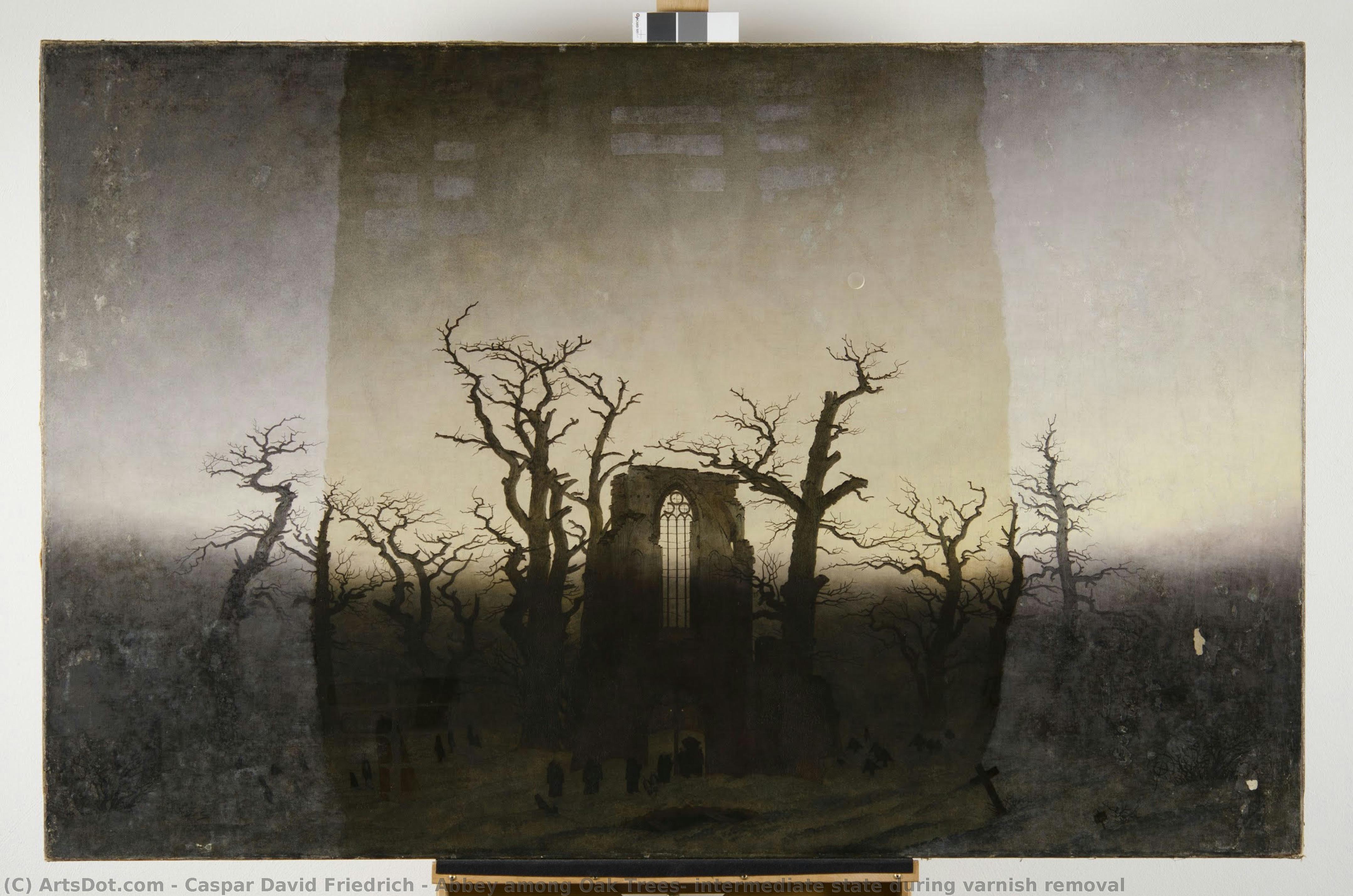 Abtei Unter Eichen — Caspar David Friedrich