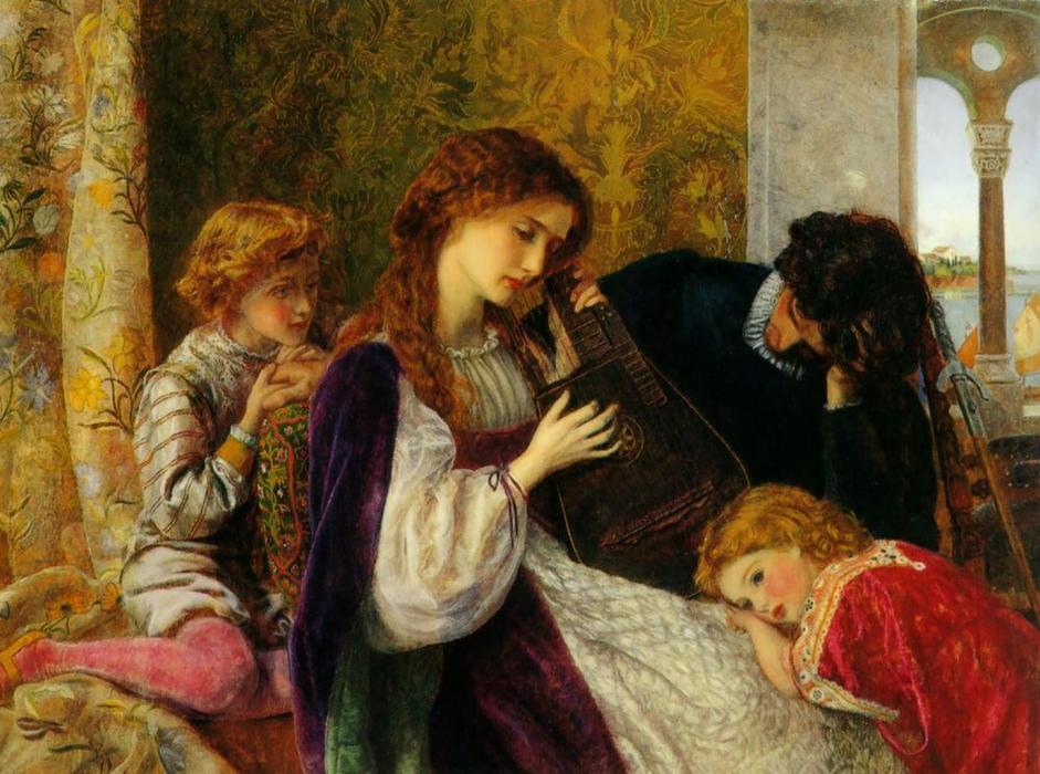 A Music Party — Arthur Hughes