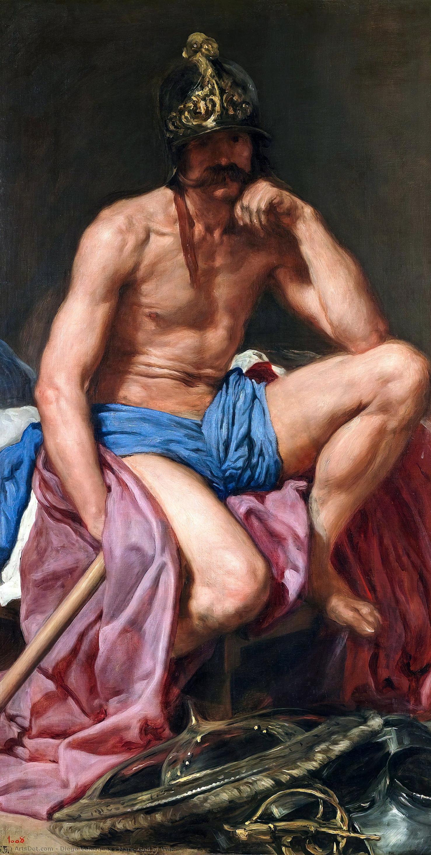 Mars, Dieu De La Guerre — Diego Rodríguez De Silva Y Velázquez
