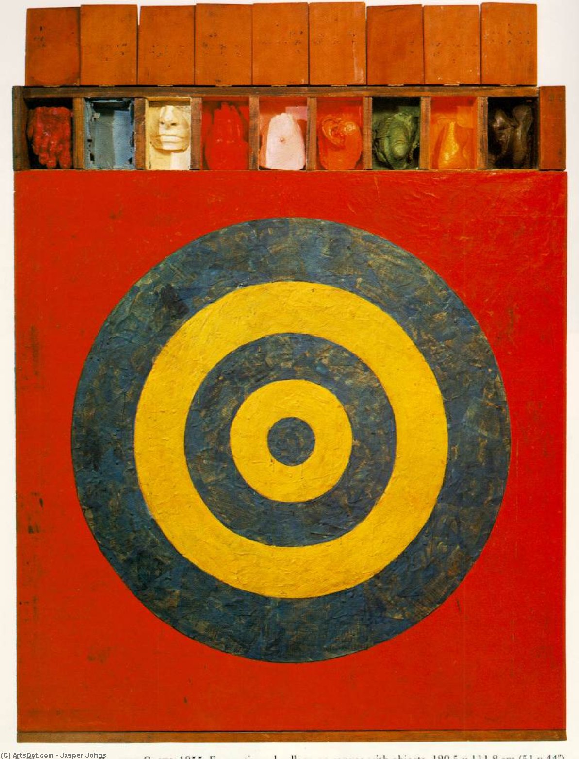 Target With Plaster Casts — Jasper Johns