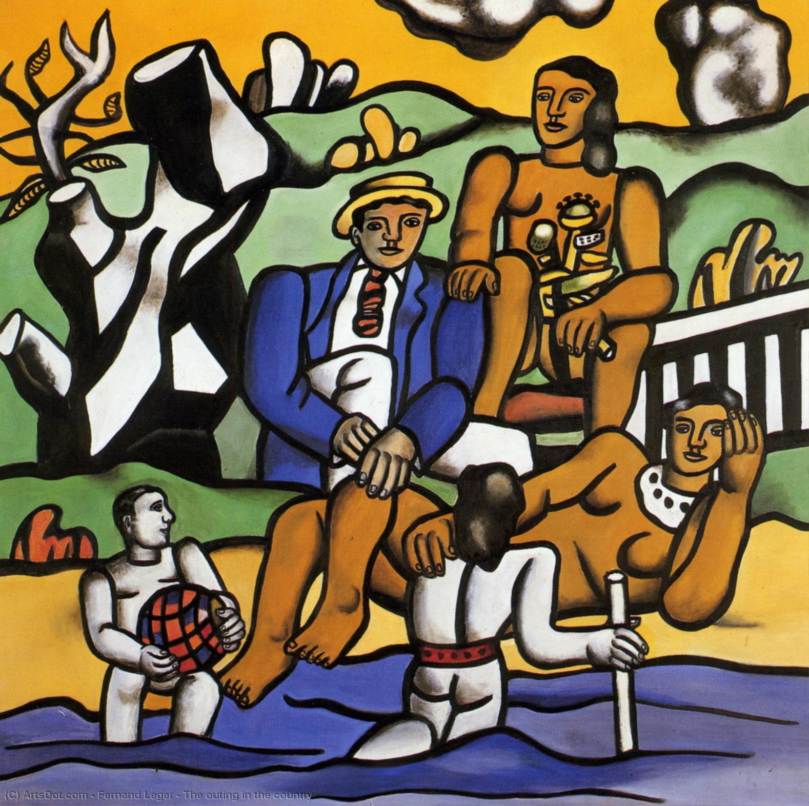 The Outing In The Country — Fernand Léger