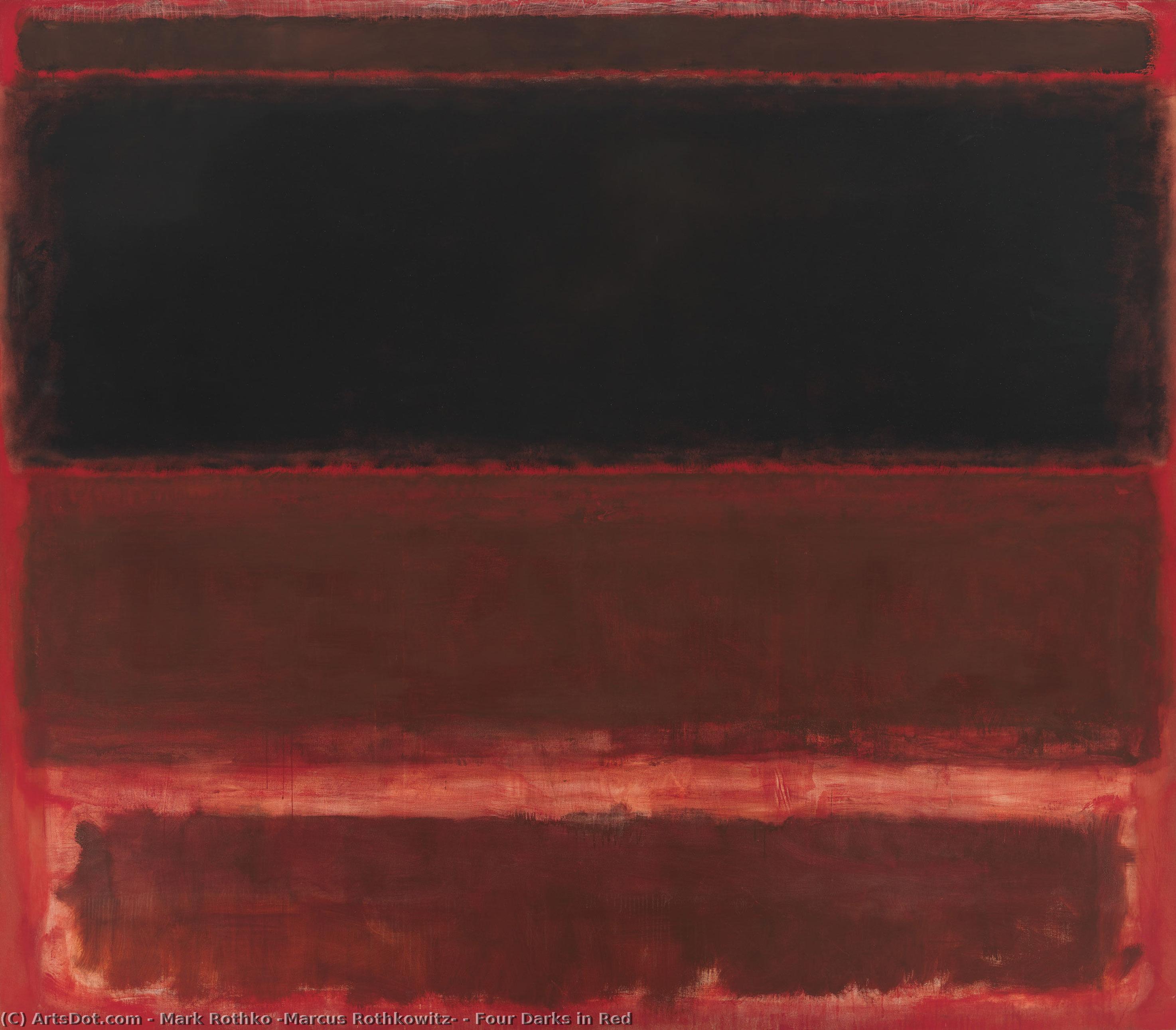 Fire Røde Mørke — Mark Rothko