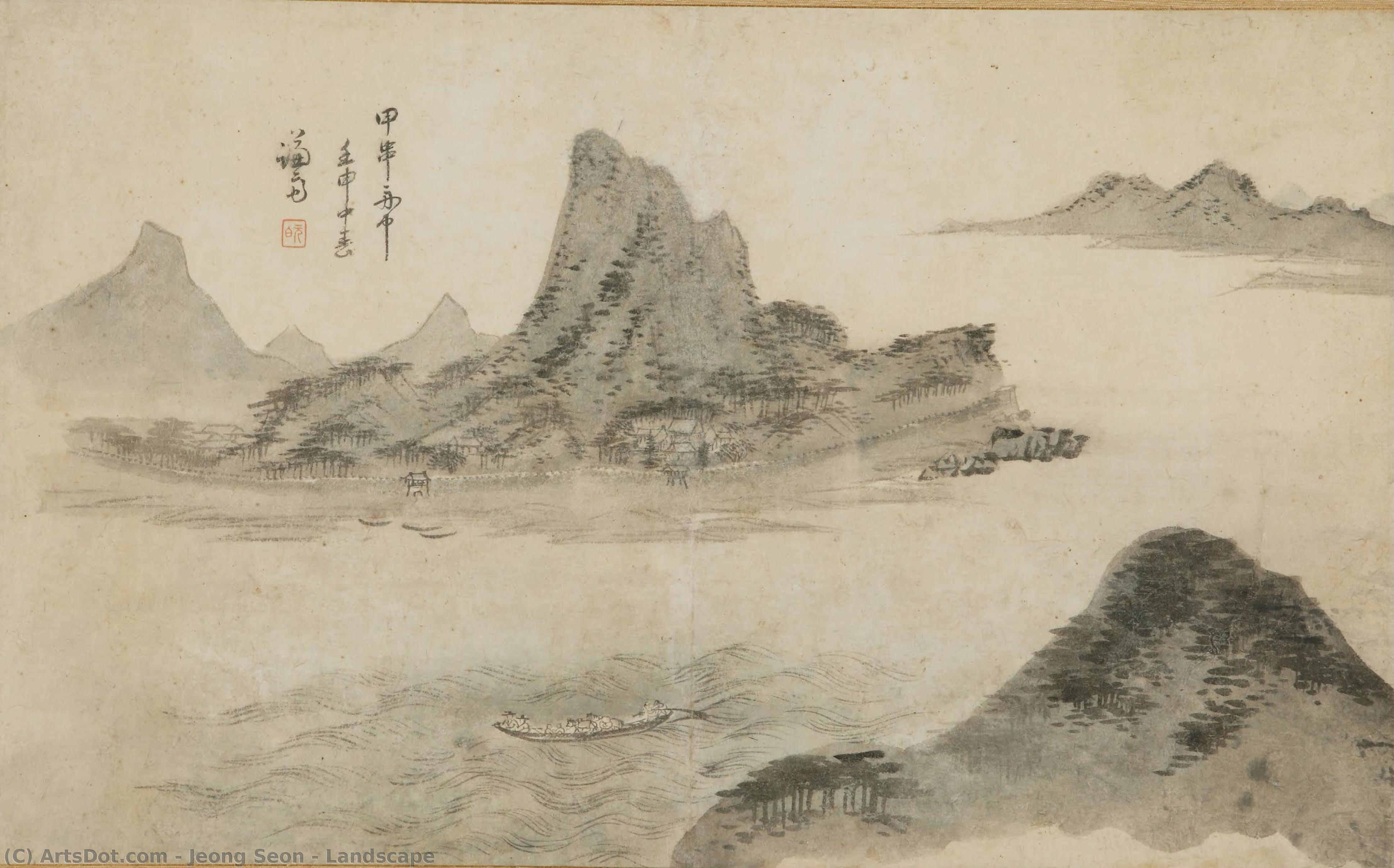Landscape — Jeong Seon