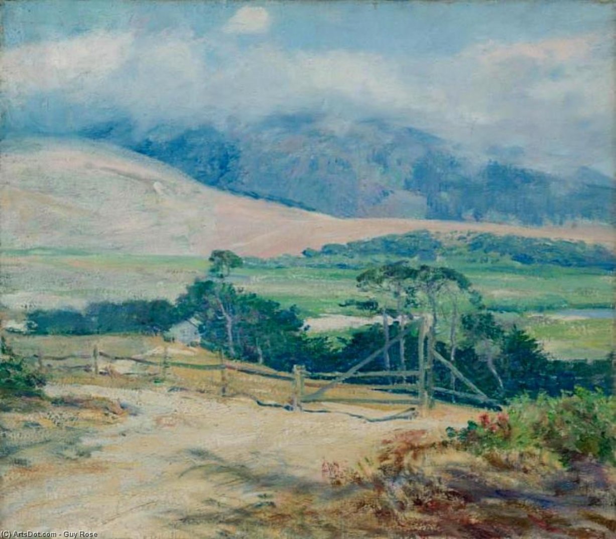 Carmel Hills, (1920) — Guy Rose