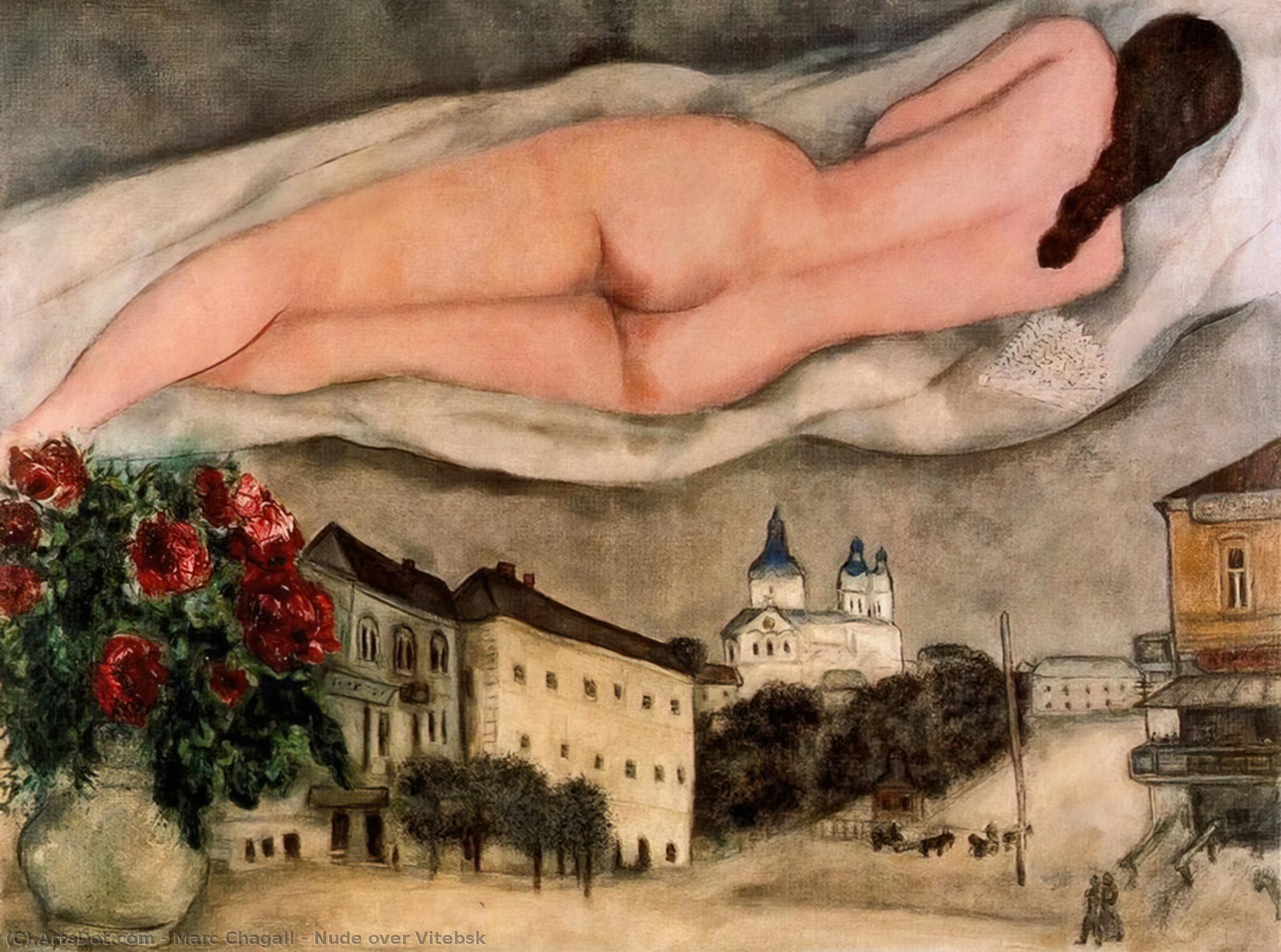 Nøgen Over Vitebsk — Marc Chagall