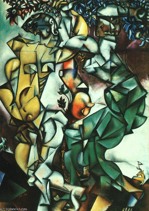 Adam Und Eva — Marc Chagall