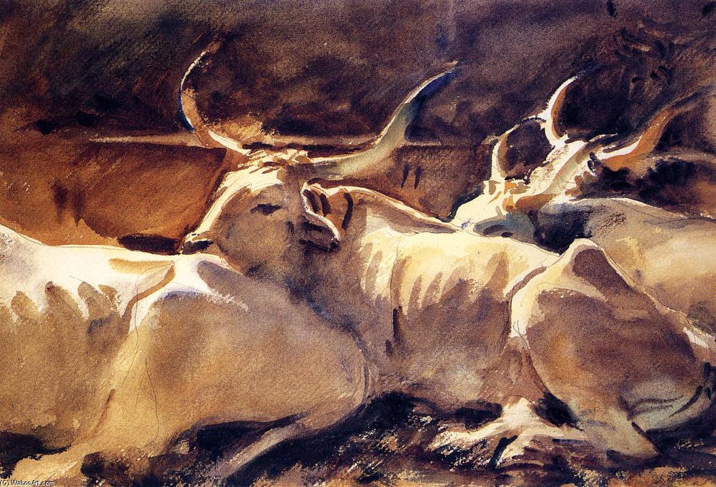 Buoi In Riposo — John Singer Sargent