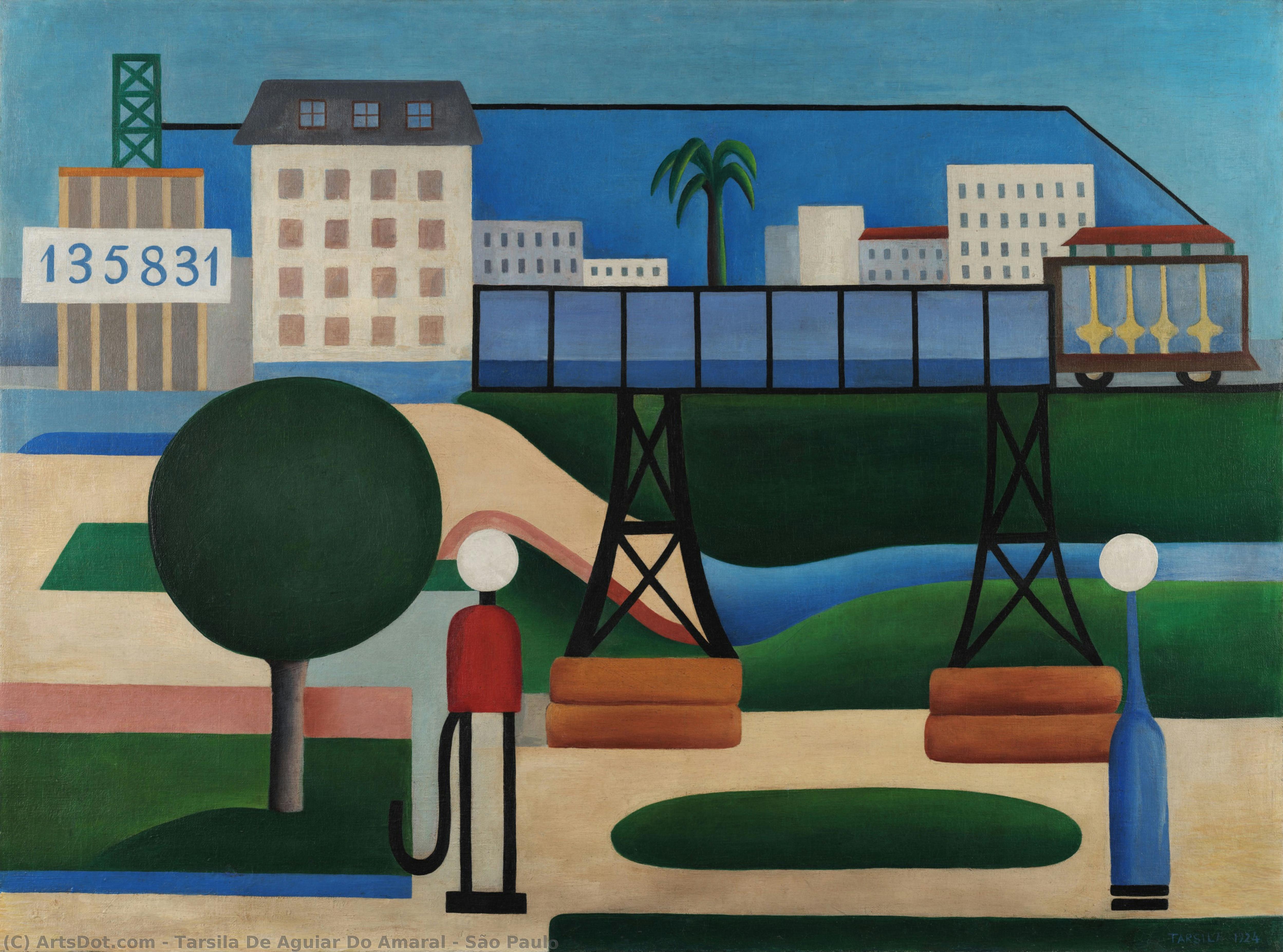 San Paolo — Tarsila Do Amaral