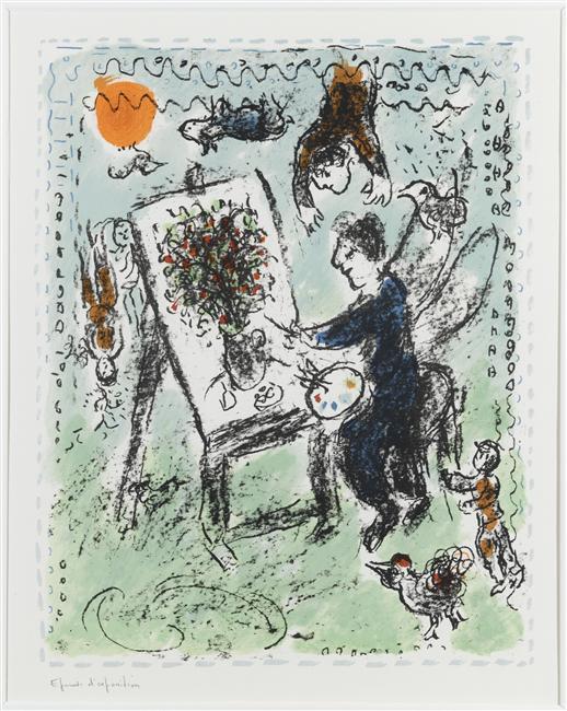 Der Flügelmaler — Marc Chagall