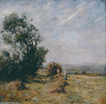 Harvest Scene — Frederik William Jackson