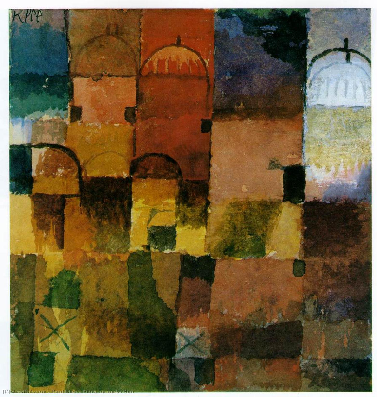 Flora Sui Rocce Sole — Paul Klee