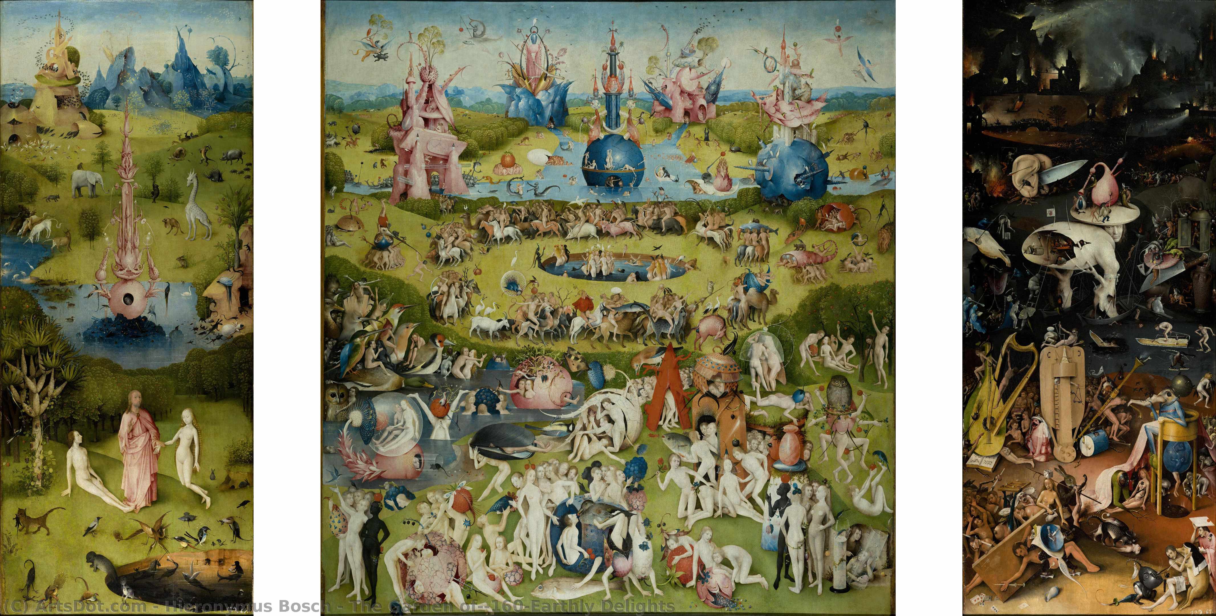 Der Garten Der Lüste — Hieronymus Bosch