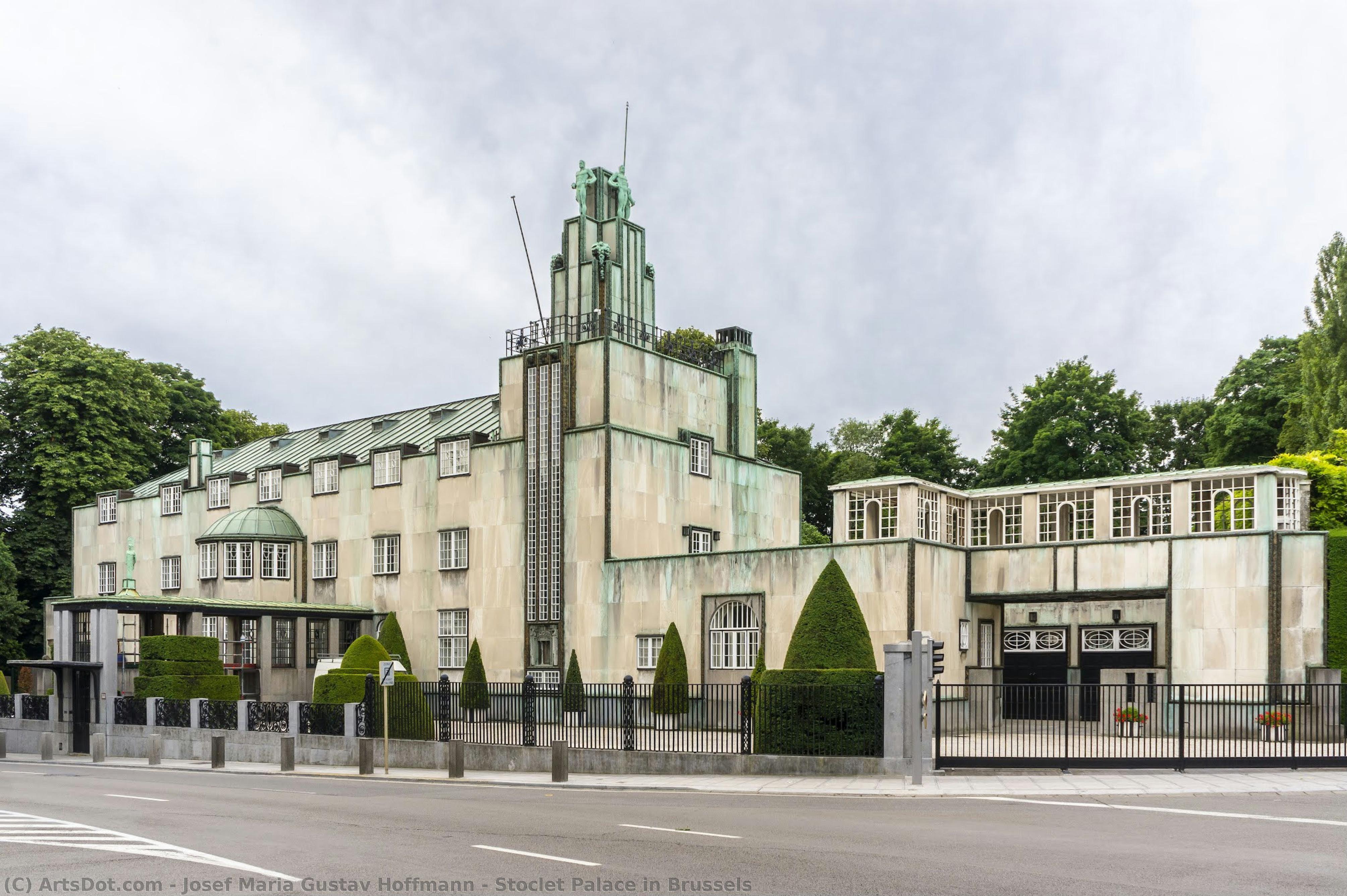 Stoclet Palace In Brussels — Josef Hoffmann