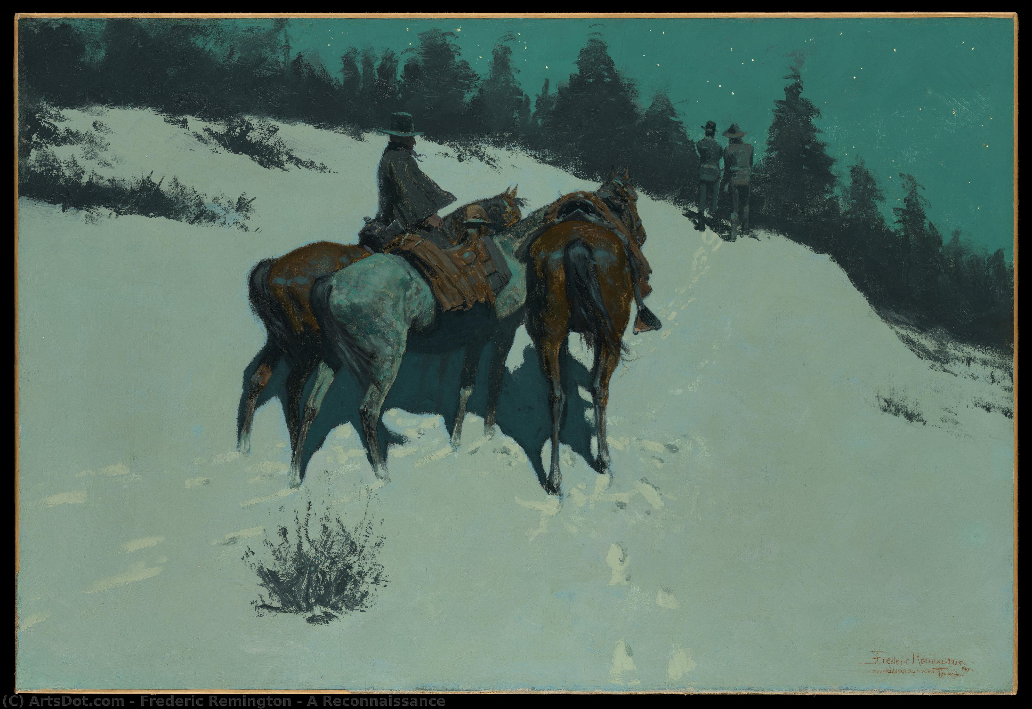 Eine Aufklärung — Frederic Remington