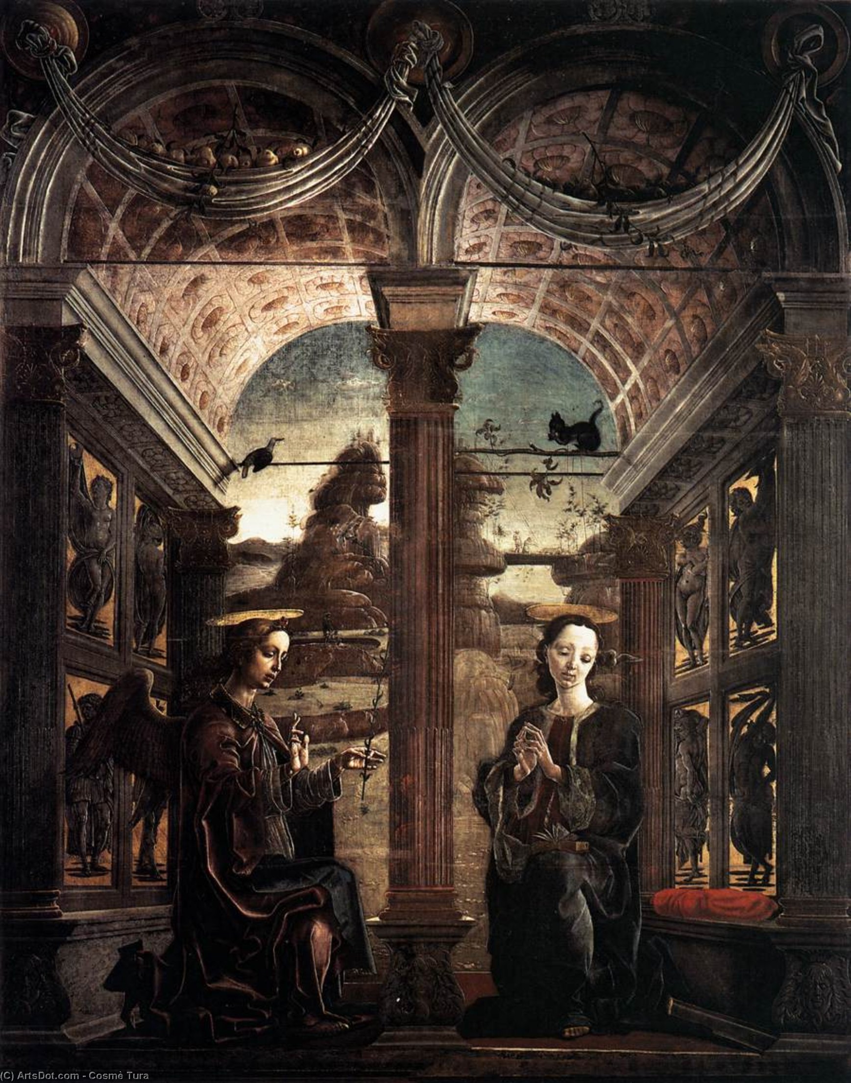 Annunciation — Cosmè Tura