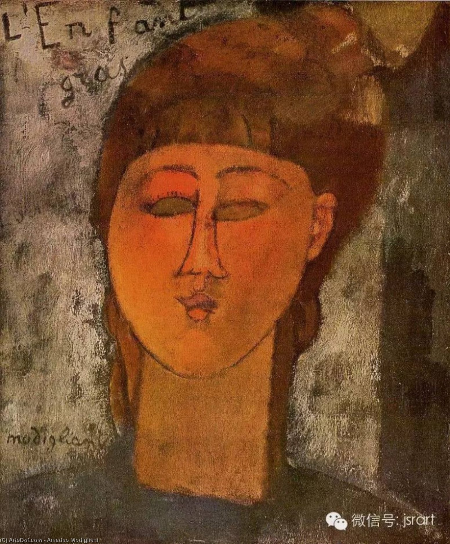La Bambina Grassa — Amedeo Modigliani